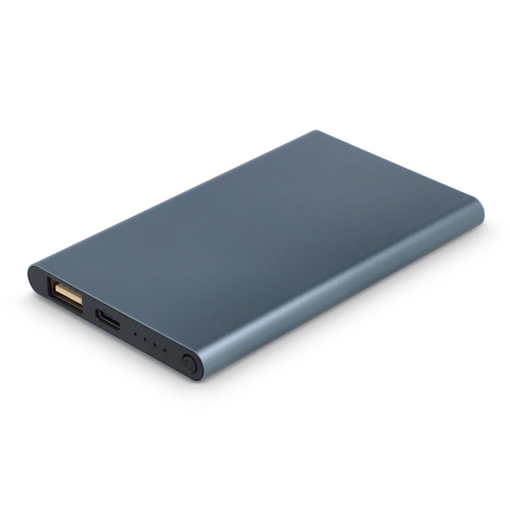 Enera Powerbank USB-C 4000 mAh R-AL - Gun metal - dark