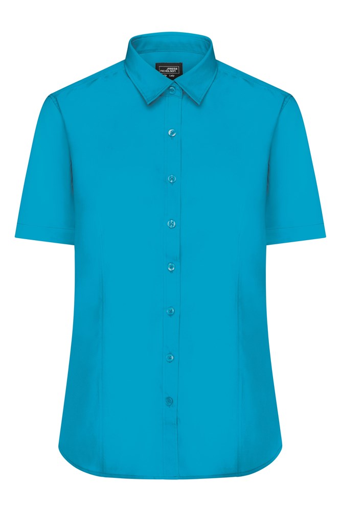 Ladies' Shirt Short-Sleeved Poplin