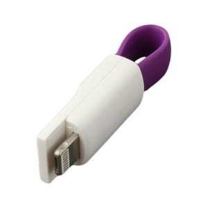 USB Stick Mini 2in1 Ladekabel GA - Schwarz - lila